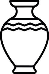 Vase of vector illustration