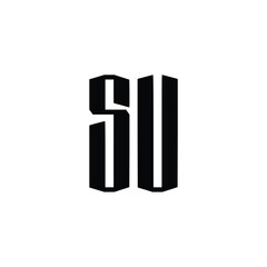 SV monogram logo design letter text name symbol monochrome logotype alphabet character simple logo