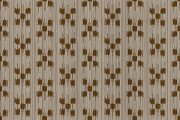 Seamless geometric and doodles line, traditional ikat pattern with earthy tones in geometric and tribal-inspired design. Ideal for textiles, wallpapers, and ethnic-themed projects.