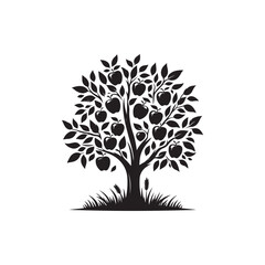 Apple tree Vector (3).eps