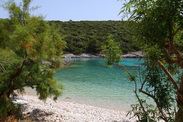 Beach in Korcula Croatia