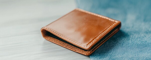 Leather Wallet in Slim Pocket