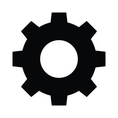 gear icon vector illustration