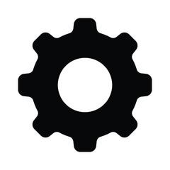 gear icon vector illustration