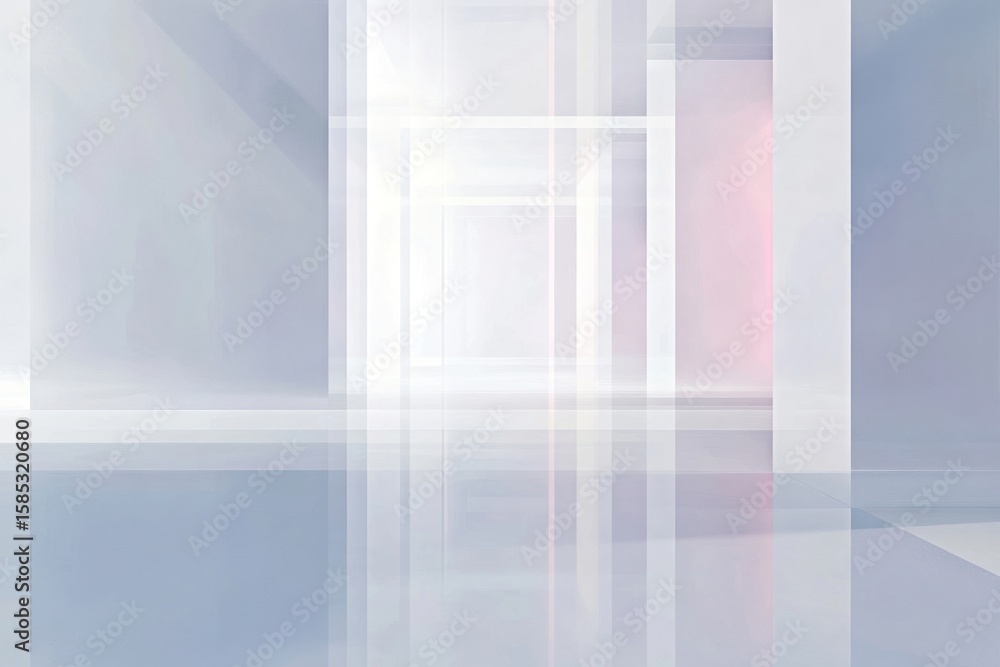 Aufkleber geometric technology background architecture abstract design.