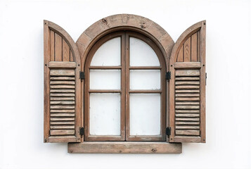 Obraz premium old wooden window