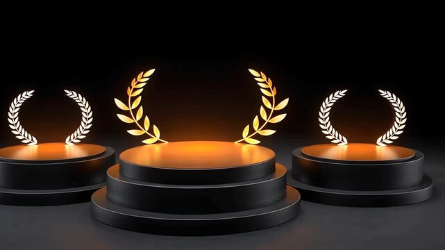 burning candle on a black background