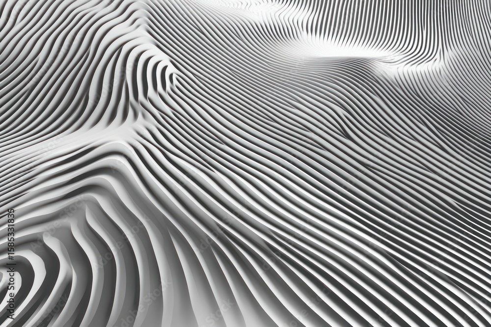 Poster vector background with thin lines abstract pattern design.