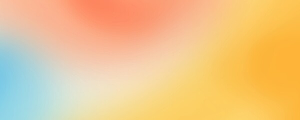 Blurred color gradient background, abstract red pink yellow blue grain gradation texture, soft rainbow texture blur abstract background