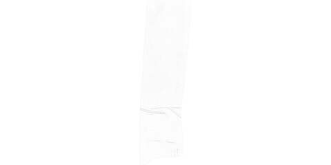 White plastic fold with gentle diagonal crease lines isolated on transparent background – realistic soft packaging texture design for branding overlays, product mockups, and digital visual composition