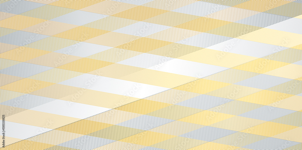 Poster minimalist seamless pattern features a grid and striped line. white technology hi-tech futuristic di