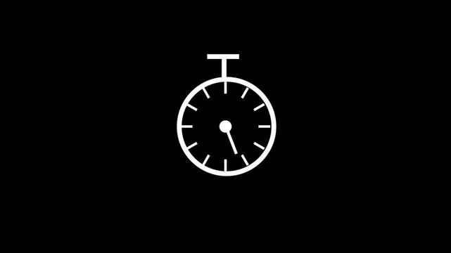 A modern digital clock illustrating time with glowing edges and minimalist design on a black background for timeliness and punctuality