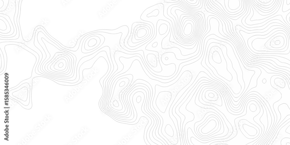 Poster lines map seamless topographic contour lines pattern. geographic map and topographic contours map ba