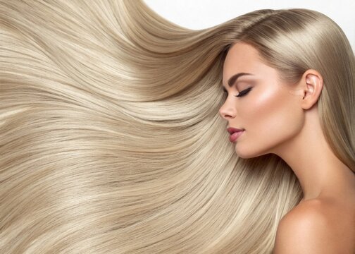 smoth and silky hair