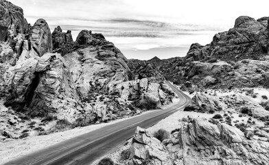 Valley of Fire State Park is a recreation and nature preservation in Nevada (USA) in the Mojave...