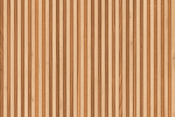 wooden strip, natural wood lath line arrange pattern texture background