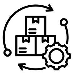 Management  Icon Element For Design
