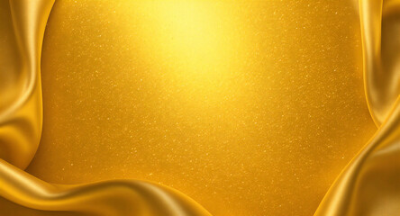Elegant Gold Texture Background Seamless Golden Fabric for Luxury Design and Decorative Elements