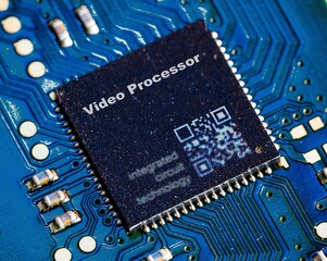 Video Processor IC for processing and enhancing video signals.