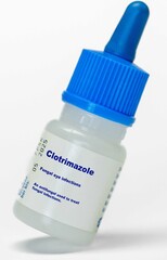 Clotrimazole Fungal eye infections medical drops in a