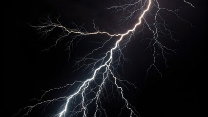 lightning in the sky