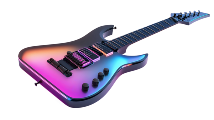 Futuristic Electric Guitar
