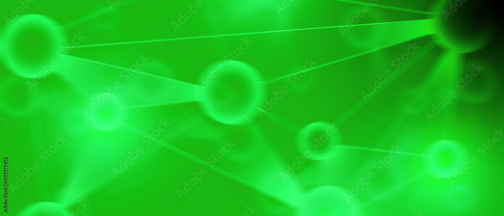 Poster social internet of things, technology abstract futuristic cyber net web connect to network backgroun