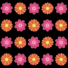 Florar Vektor. Abstract Floral Background Design with Artistic Botanical Elements