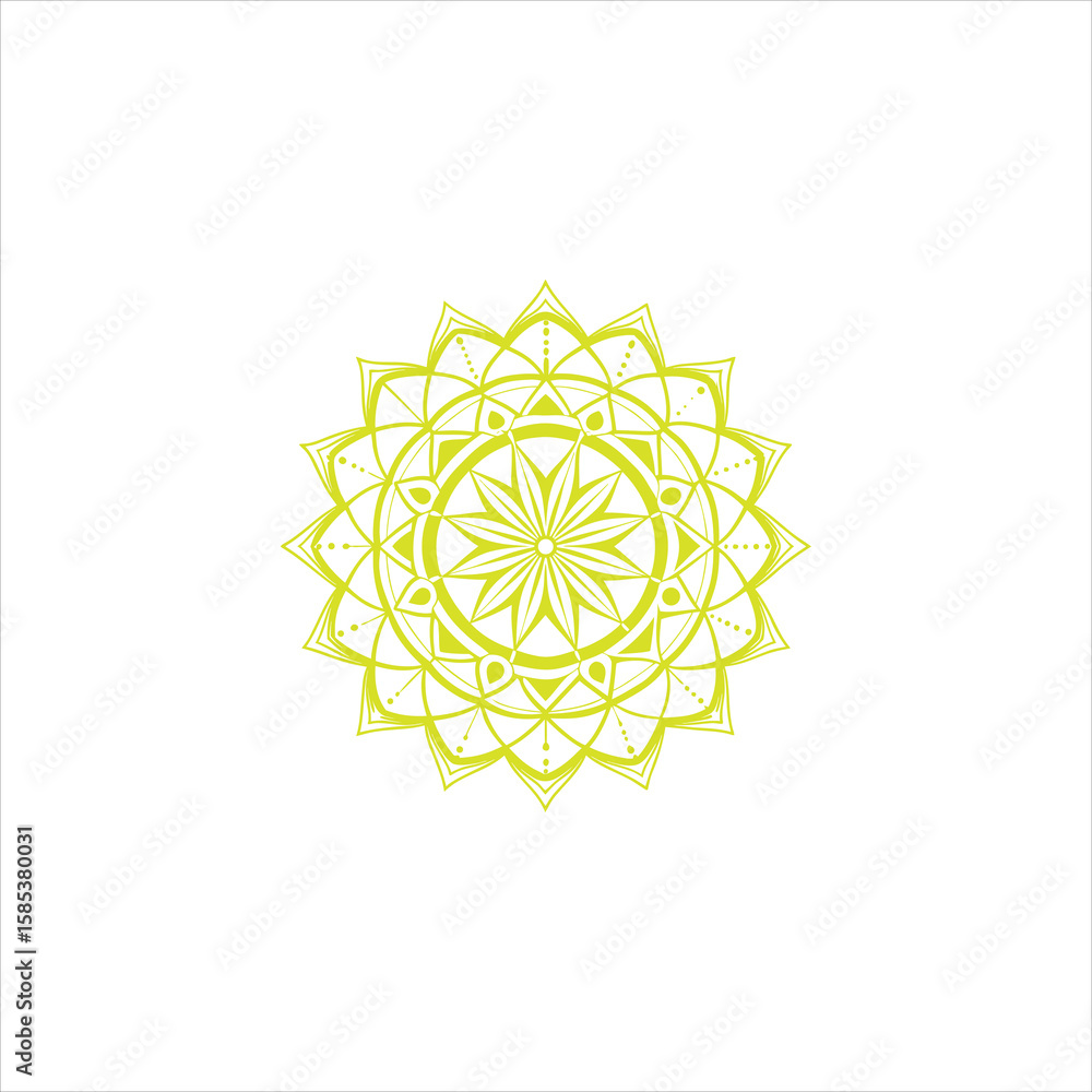 Poster a delicate snowflake pattern with intricate winter ornament design elements creates a beautiful illu