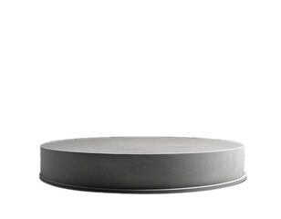 3D White Podium PNG with Clean Matte Finish for Cosmetic, Tech or any Product Mockups Presentation