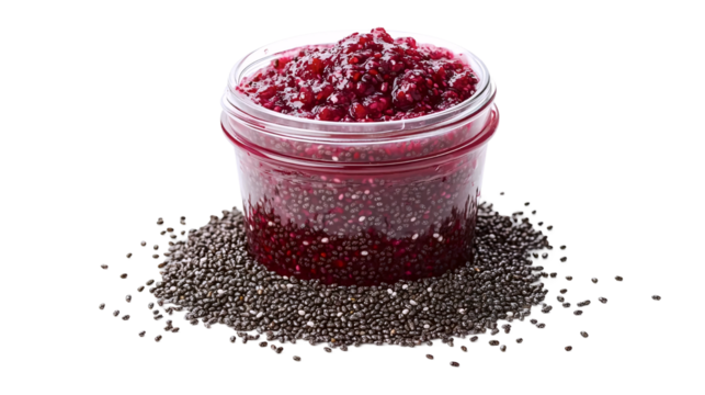 Healthy Raspberry Chia Spread