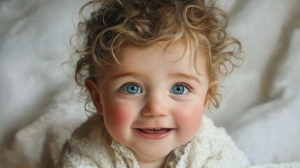 portrait of a little girl