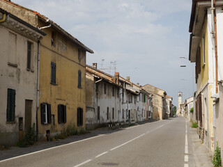 Terranova, rural town near Casale Monferrato, Alessandria province, Italy