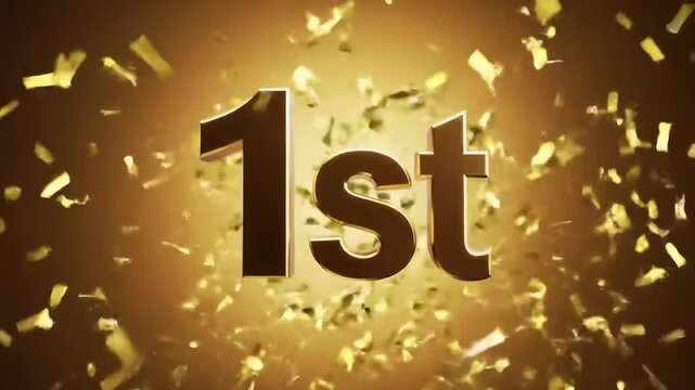 Gold 1st Place Celebration