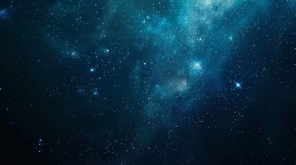 Fototapeta premium Stars and galaxy outer space sky night universe background