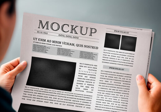 Newspaper Mockup