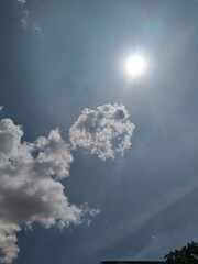 sun and clouds