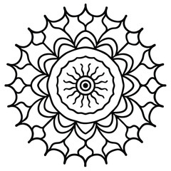 -water-themed-mandala-with-wave-lines--shells--and.eps