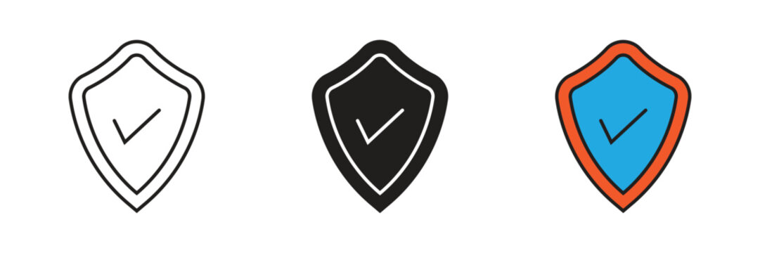 Shield represents protection and security, safeguarding systems and data from various digital threats.