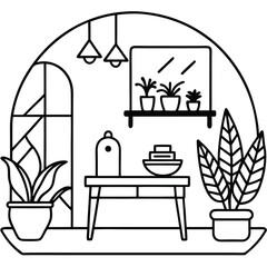 -japandi-style-interior-scene-in-continuous-line-d.eps