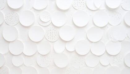 Abstract circles pattern