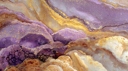 abstract photo blending purples yellow light brown and beige tones in a soft artistic composition with gentle gradients and harmonious color flow