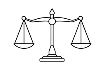 Business Ethics Scale With Balance No Text