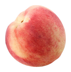 peach fruit (Honey Peach) isolated, transparent PNG, PNG format, single, separate