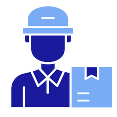 Courier  Icon Element For Design
