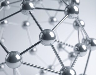 Abstract metallic network