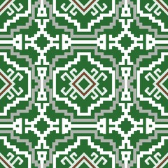 christmas seamless pattern with snowflakes