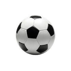Fototapeta premium Classic black and white soccer ball