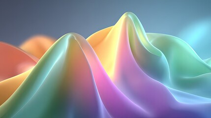 Smooth abstract gradient background in soft color transition, minimalist digital backdrop for creative visuals