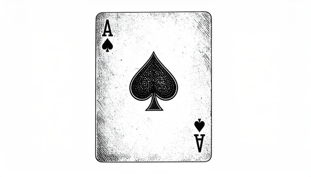 Ace of Spades playing card